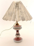1800- tals opaline olie lampe