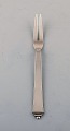 Georg Jensen "Pyramid" cold meat fork in sterling silver.
