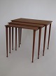 Nesting tables 
Teak
B C Møbler 
Vejle