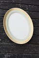 Dagmar with gold Danish porcelain, oval dishes 28cm