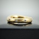 Ole Lynggaard, Charlotte Lynggaard; Love ring no. 4 with nine diamonds, 18k 
gold, size 48