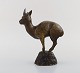 Art deco bronzefigur i form af bjergged. 1930/40