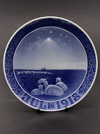 Royal Copenhagen juleplatte 1918