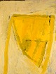 Lars Givell (f. 1936), svensk kunstner. Olie på lærred. Modernistisk / abstrakt 
komposition. 1960