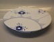 434-1 Footed cake stand 5.5 x 32.5 cm Mega Blue Blue Fluted MEGA Danish 
Porcelain
