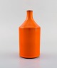 Georges Jouve (1910-1964), France. Vase in glazed ceramic. Beautiful orange 
glaze. 1950