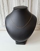 Snake chain in 8 kt gold 45 cm.
