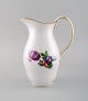 Royal Copenhagen Light Saxon Flower jug in hand-painted porcelain. Model number 
1609. Early 20th century.
