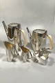 Cohr Sterling 
Silver 
Coffee/Tea Set 
Hans Bunde