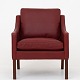 Roxy Klassik præsenterer: Børge Mogensen / Fredericia FurnitureBM 2207 - Nybetrukket lænestol i ...
