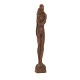 An Otto Pedersen, 1902-95, wood cut sculpture. Signed. H: 95cm