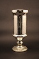 Vase on foot in 
Mercury glass 
from the 1800 
century with 
...
