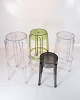 Bar stools - A single stool - Different colors of plastic - Italian Design
