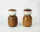 A set of salt and pepper shakers designed by Jens H. Quistgaard.
5000m2 showroom.