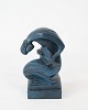 Ceramic figure in dark blue nuances from the 1960s.
5000m2 showroom.