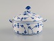Antique Royal Copenhagen blue fluted lidded sugar bowl. 
Mid-19th century.
