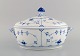 Royal Copenhagen Blue Fluted Plain lidded soup tureen. Model number 1/214. Dated 
1949.
