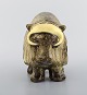 Erik Engqvist for Jie Keramik. Musk ox in hand-painted glazed ceramics. Swedish 
design, 1960s.
