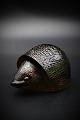 Swedish Glass, figure for WWF - World Wildlife Fund in the form of hedgehogs. 
Height:7cm. 
Signed Paul Hoff 1975 - Limited Edition.