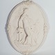 Gips relief med motiv kvinde og engel, i flot antik stand fra 1940erne.
5000m2 udstilling.
