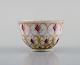 Antique Meissen cup in hand-painted porcelain with purple and gold. Marcolini 
period 1774-1814. Museum quality.
