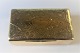 Albert Telemack Drebolt. Goldbox in 14K (585). Länge 6cm. Breite 3,5cm. 
Produziert ca. 1840 - 1860. Gewicht 44 Gramm.