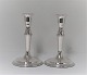 Svend Toxvärd. Silver candlesticks (830). A pair. Height 16 cm.