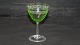 Hvidvinsglas Lyse Grøn #Ekeby Glas service Fra Holmegaard