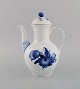 Antique Royal Copenhagen Blue Flower Braided coffee pot. Model number 10/8189. 
Early 20th century.
