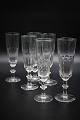 Gamle Chr. d.VIII champagne flutes.
H:16cm. Dia.:4,8cm.