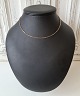 Vintage anchor necklace in 14 kt gold - 42.5 cm.