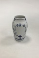 Royal Copenhagen Musselmalet Riflet Vase No 384