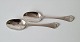 Pair of 18th 
century wedding 
spoons engraved 
with ...