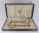 A. Dragsted. A pair of silver spoons gilded (830). Length 17 cm. Produced 1898.
