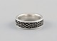 Lene Munthe for Georg Jensen. Ring in sterling silver. Model 426. Late 20th 
Century.
