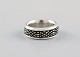 Lene Munthe for Georg Jensen. Ring in sterling silver. Model 426. Late 20th 
Century.
