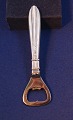 Danish silver cutlery by silversmith Jens Johs. 
Aagaard, bottle opener with stainless steel