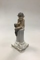 Royal Copenhagen Figur Faun med Kanin No 456