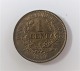 DVI. Frederik VII. 1 cent 1859. Very nice well-kept coin.