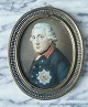 Miniature 
portrait of 
Frederick  II 
also called 
Frederik ...