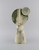 Christina Muff, Danish contemporary ceramicist (b. 1971). Large cubist unique 
sculpture in golden stoneware. "Stargazer".
