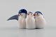 Royal Copenhagen porcelain figurine. Bird group. Model number 1045.
