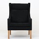 Roxy Klassik præsenterer: Børge Mogensen / Fredericia FurnitureBM 2204 - 'Øreklapstol', nybetrukket i ...