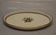 Klosterkælderen præsenterer: 1010-9499 Oval fad 21.5 x 13.5 cm Fensmark #1010 Kongelig Dansk Spisestel