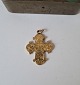 Large Dagmark cross in 14 kt gold