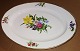 LARGE DISH: 
Royal 
Copenhagen with 
flower 
decoration ...
