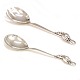 Georg Jensen Blossom serving set, sterlingsilver. #84. L: 21,5cm. W: 154gr