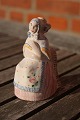 Hjorth Danish ceramics figurine, woman on a chair in suit