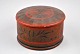 Russian box of 
painted wood.
