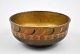 Russian bowl in 
painted wood.